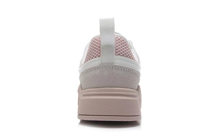 Li Ning ACE Нескользящая Амортизирующая Устойчивая к истиранию Низкие Скейтбордические Кроссовки Женские Розовые AGCR236-6