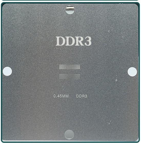 BGA Memory Steel Stencil Set: 90x90 Solder Paste for DDR2, DDR2-4, DDR3, DDR5 Graphics Memory (12/14 Pieces)