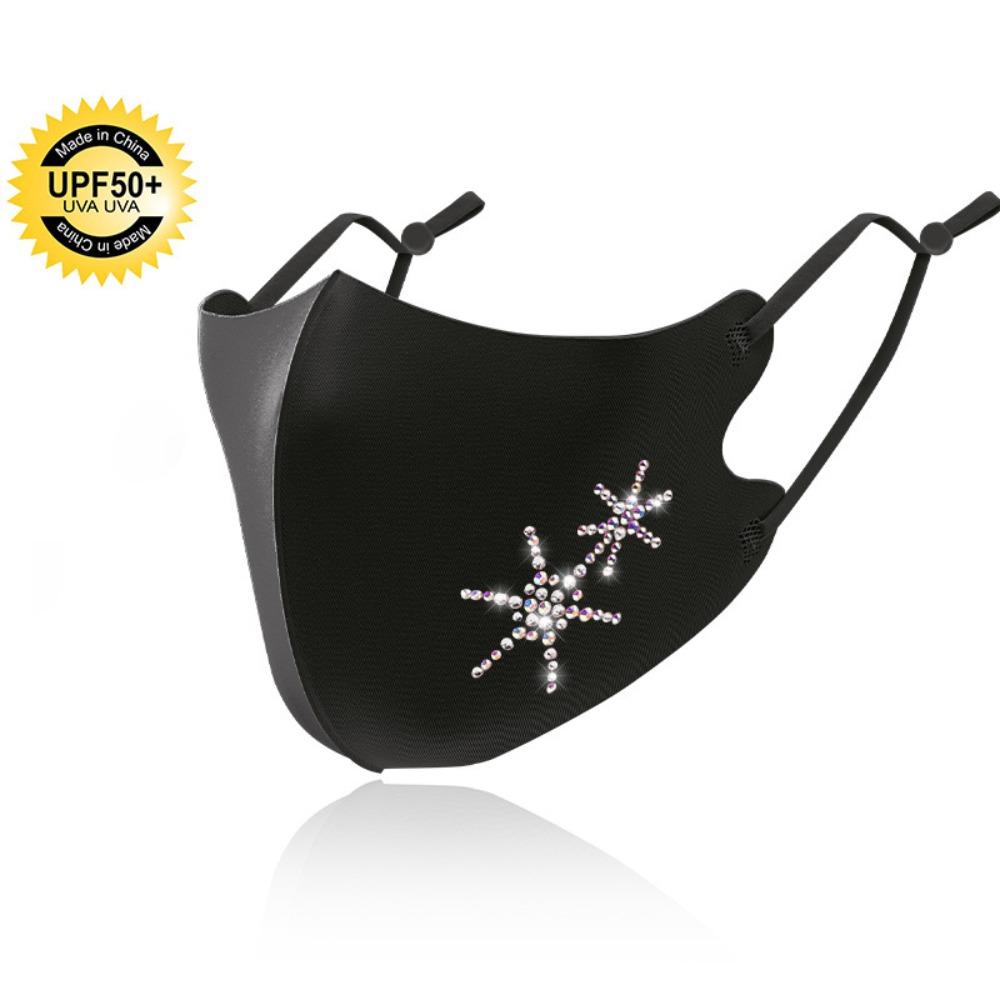 Дышащая маска из ледяного шелка, анти-УФ-защитная маска, горячая распродажа, вуаль для лица, подарок