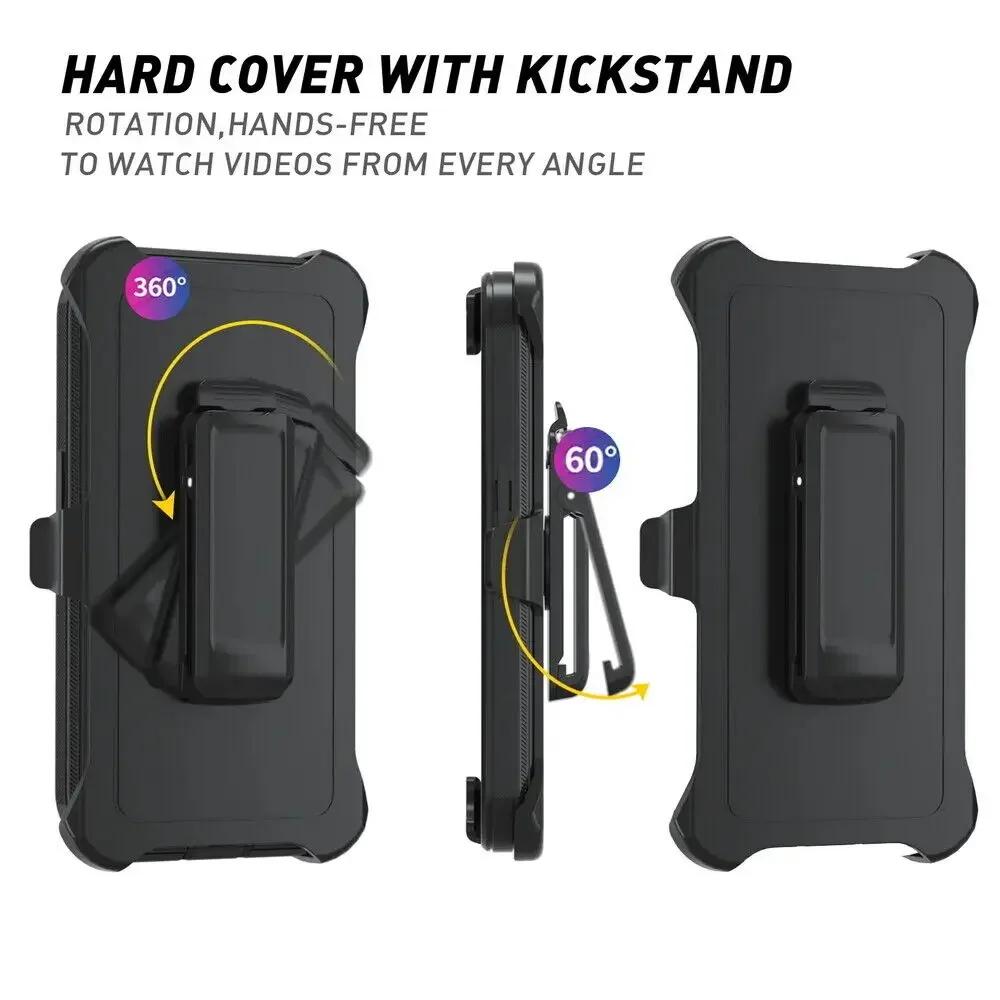 Прочный защитный чехол Otter Box Defender для iPhone 16 Pro Max 15 14 13 12 11 16E, ударопрочный, прочный чехол с зажимом для ремня