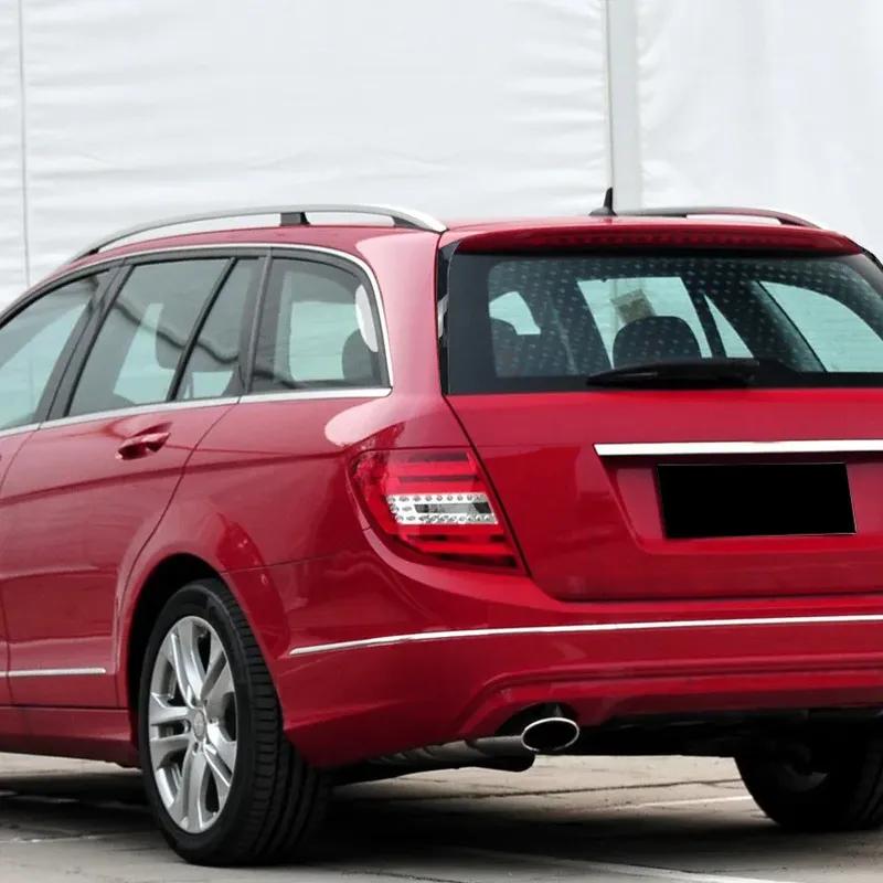Для Mercedes Benz C-Class W204 Variant Wagon Версия Travel 2007-2014 C200 C260 Разделитель заднего стекла Накладка Боковой спойлер Канард