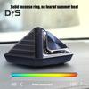 Car Aromatherapy Aluminum Alloy Creative Pyramid Car Interior Deodorization Perfume Air Freshener for Vehicle