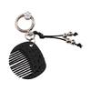 Современная смола для ухода за волосами брелок-расческа с антистатическим дизайном. Идеальный спутник в путешествиях и продуманный выбор для подарка.