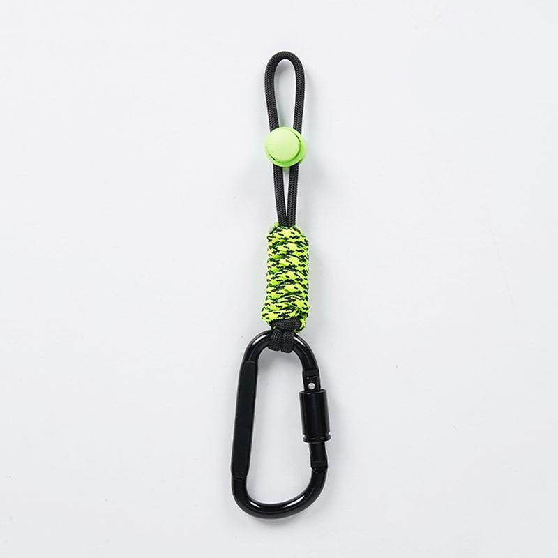 Paracord Water Bottle Hook 1 Carabiner Heavy Duty Clip Portable Multi-functional Tool for Sports Travel