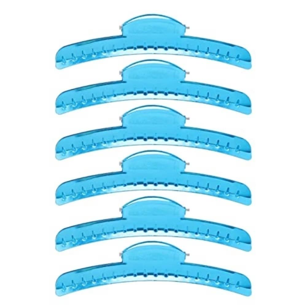 6Pcs Aluminum Alloy Hairdressing Hair Clip Durable Barber Hair Clip New Wave Hair Clips Women