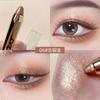 6Pcs Double End Eyeshadow Stick Set Shimmer Highlighter Pen Glitter Eye Shadow Crayon Waterproof Long Lasting Eye Makeup Crayon