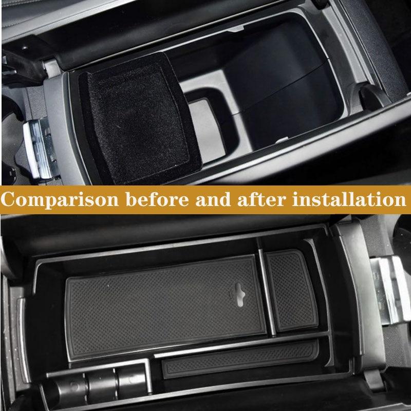 Для Peugeot 2008 3008 GT 4008 5008 308 408 автомобильный черный интерьер консоли подлокотник ящик для хранения перчаток лоток-контейнер-органайзер