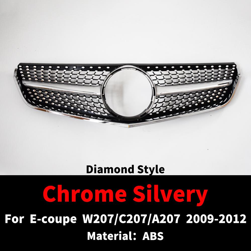 Front Radiator Grid Bumper Grille Grill For Mercedes Benz W207 C207 A207 E Coupe 2009-2016 such as E200 E260 E320 E350 E400 E500
