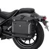 KEMIMOTO Waterproof PVC Side Bags with Expandable Waterproof In All Inner Waterproof Seat Universal Fit for Most Including Rebel Rebel and SR400