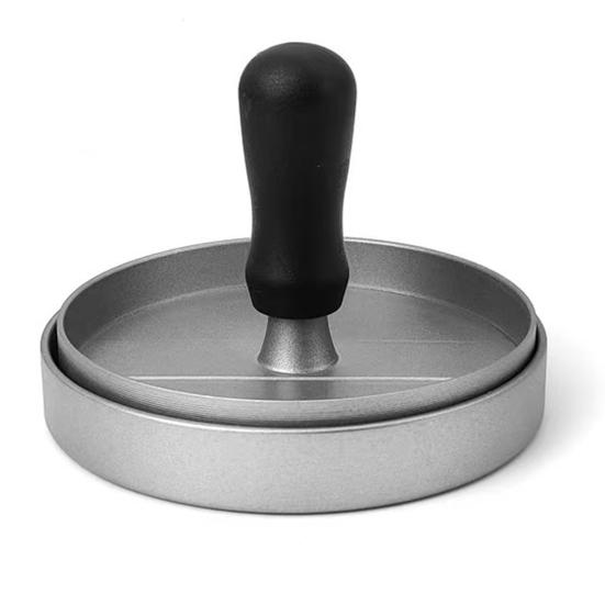 Hamburger Press 4.5" Non-Stick Patty Maker with 100 Wax Papers Heavy Duty Meatball Press for BBQ Veggie Burgers