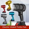 25000 RPM Strong Wind Electric Violent Turbo Fan Wireless Portable Jet Fan Household High-power Blade Dust Removal Blower