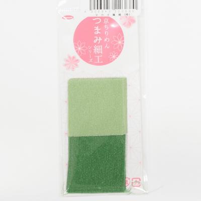 Takagi Fiber Panami Киото Чиримен Цумами Зайку Набор из 2 шт. Однотонная ткань Takagi Fiber Fabric, Предварительно вырезанная ткань, Цвета, TM-18, Японские поделки,