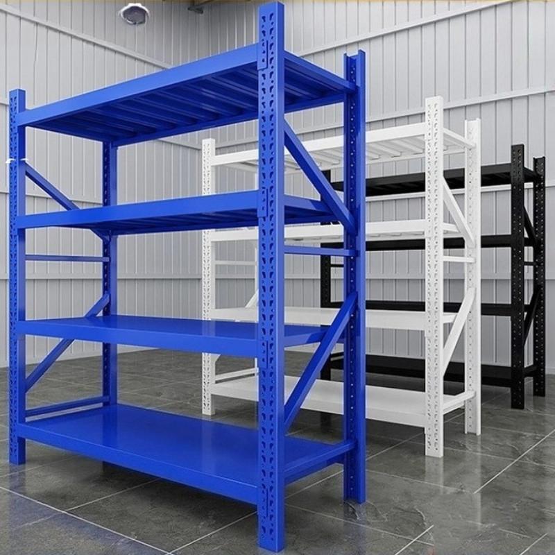 Thickening Storage Shelves Warehouse Heavy-duty Floor Display Rack Household Supermarket Multi-function Iron Shelf