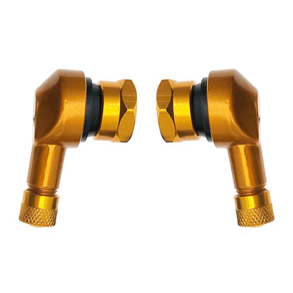 1 Pair Universal Motorcycle Wheel Tire Valves Stem Cap Air Tire Cover 90 Degree 17mm CNC Aluminum Tubeless Valve Stems 7 Color