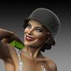 Royal Model 1/35 Вторая мировая война Купающаяся молодая леди Набор из смолы RM885