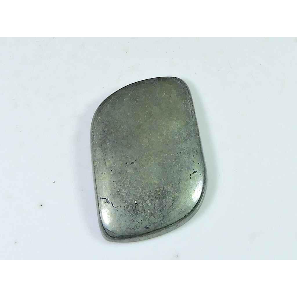 23X33X05MM натуральный золотой пирит кабошон россыпью драгоценный камень 78 карат. СК-4255