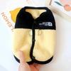 Cute Dog Jacket Warm Fleece D-Ring Design Puppy Vest Soft Texture Cat Jacket For Puppy Cats