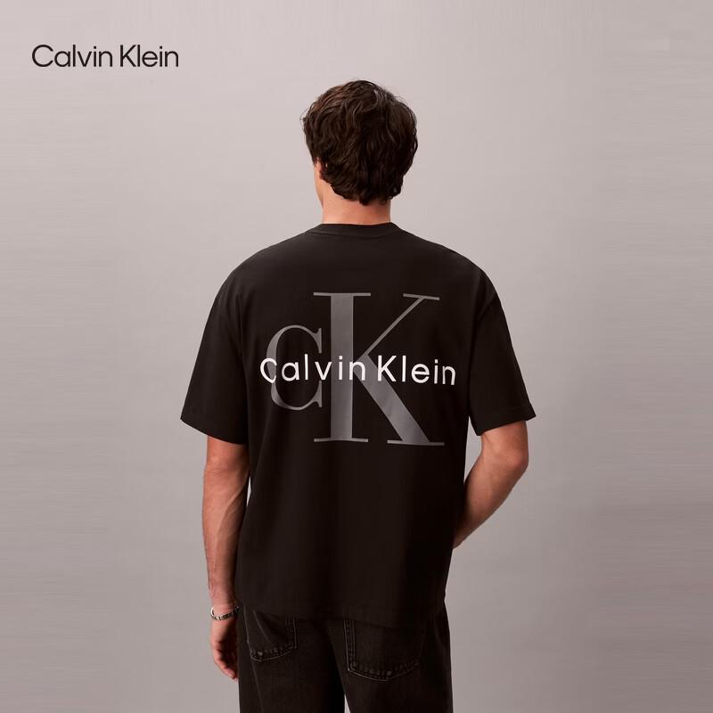 Calvin Klein Jeans Men's CK Print Cotton Crew Neck T-Shirt