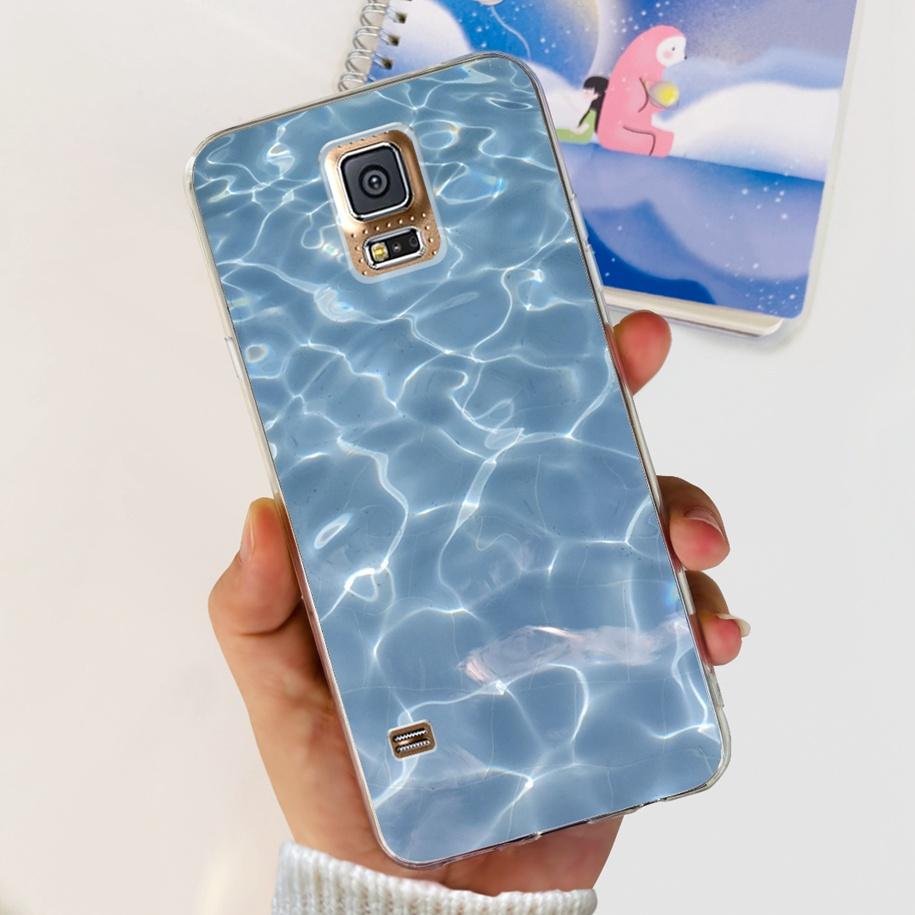 Чехол для Samsung Galaxy S5 G900F G900I i9600 S 5 Задняя крышка Крутой Рисованный Мягкий Силикон Прозрачный Чехол для Телефона Для Samsung S5 Neo Coque