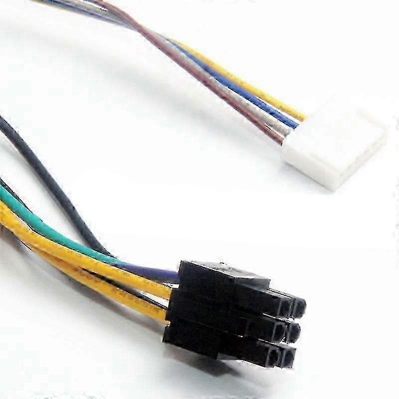 30CM ATX 24Pin to 6Pin Power Supply Cable, Female 24Pin to Male 6Pin Connector, Compatible with HP Elite 8100, 8200, 8300 and 800g1 Desktops, Durable
