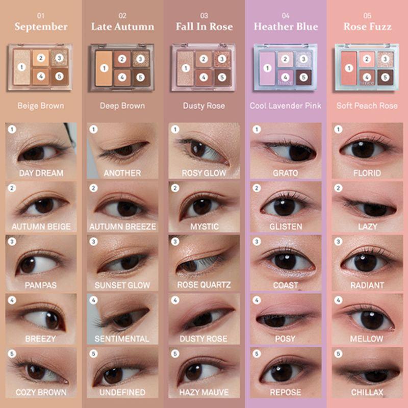 [hince] *new* All-Round Eye Palette (5 colors)