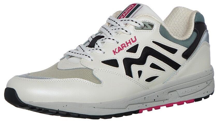 Кроссовки Karhu Legacy 96 ярко-белые, реактивные, черные