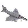Oreb 1:72 A-4 Skyhawk Attack Aircraft Model, Alloy Skyhawk Attack Aircraft Model Kit, Skyhawk Fighter Attack Aircraft Diecast Airplane Military Displa