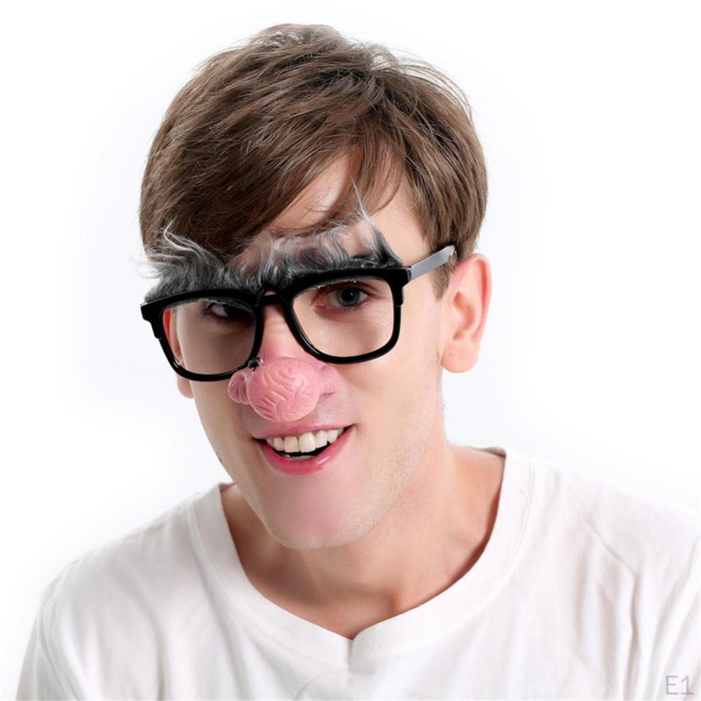 Новинка, солнцезащитные очки для старика с большим носом, забавные вечерние нарядные платья, реквизит унисекс