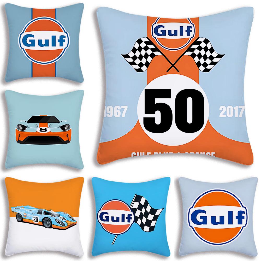 Чехлы на подушки Racing For Gulfs Мультяшные Декоративные для дивана Домашние Двусторонние Короткий плюш Милый Чехол для подушки