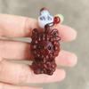 Мини-статуэтки овец из палисандра Красивые ручные украшения к Китайскому Новому году