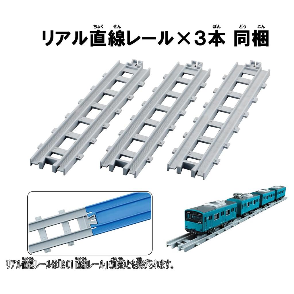 TAKARA TOMY Пригородный поезд Plarail Real Class 201 Series (JR West Небесно-голубой)