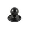 КРЕПЛЕНИЯ RAM Крепление Ram AMPS Отверстие Круглое Основание Дюймовый Шар Черный 1.5 RAM-202U