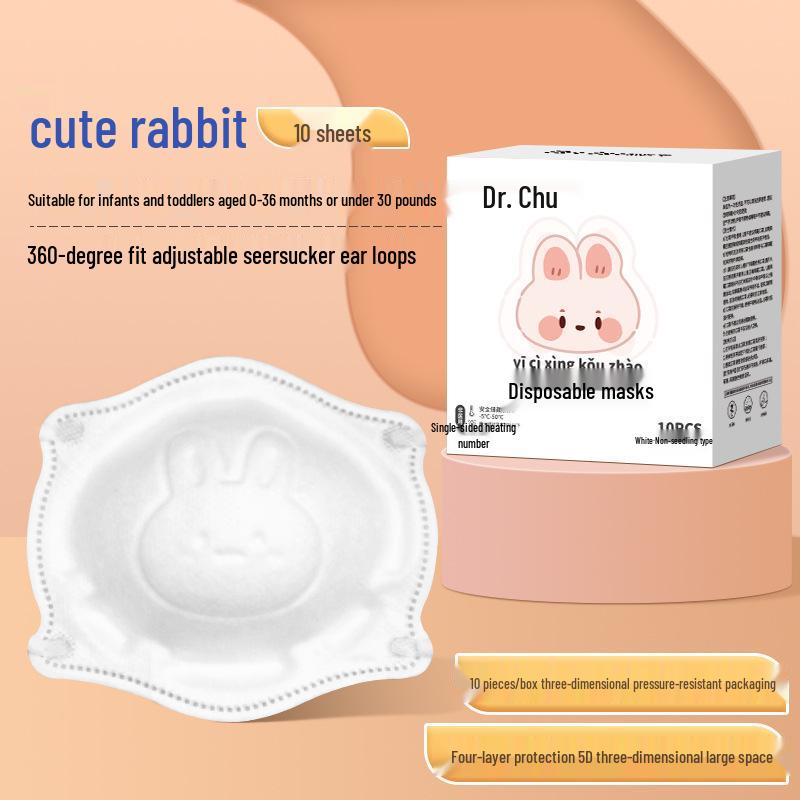 Infant & Toddler Winter Breathable Mask for Ages 0-3 Years