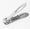 Stainless Steel Wide-Jaw Nail Clippers with Powder Die-Cast Finish for Manicure and Trimming