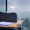 Настольная лампа Светодиодная настольная лампа Сенсорный держатель Гибкий настольный светильник 3 цвета с регулируемой яркостью USB-лампы Защита глаз для учебы Гостиная