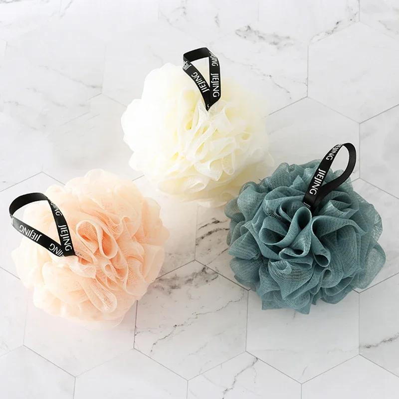 Super Soft Flower Bath Ball Mesh Sponge, Large Size, Remove Mud, Cute Rubbing Towel, Foaming Wash Shower