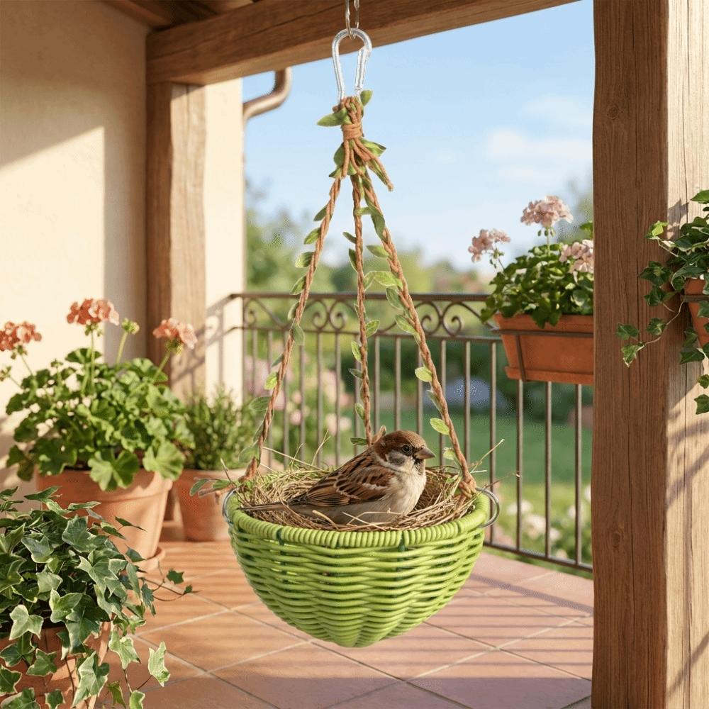 Wear-resistant Bird Breeding Nest Bite Resistant Bird Hammock Bird Sleeping Hut Squirrel Bed