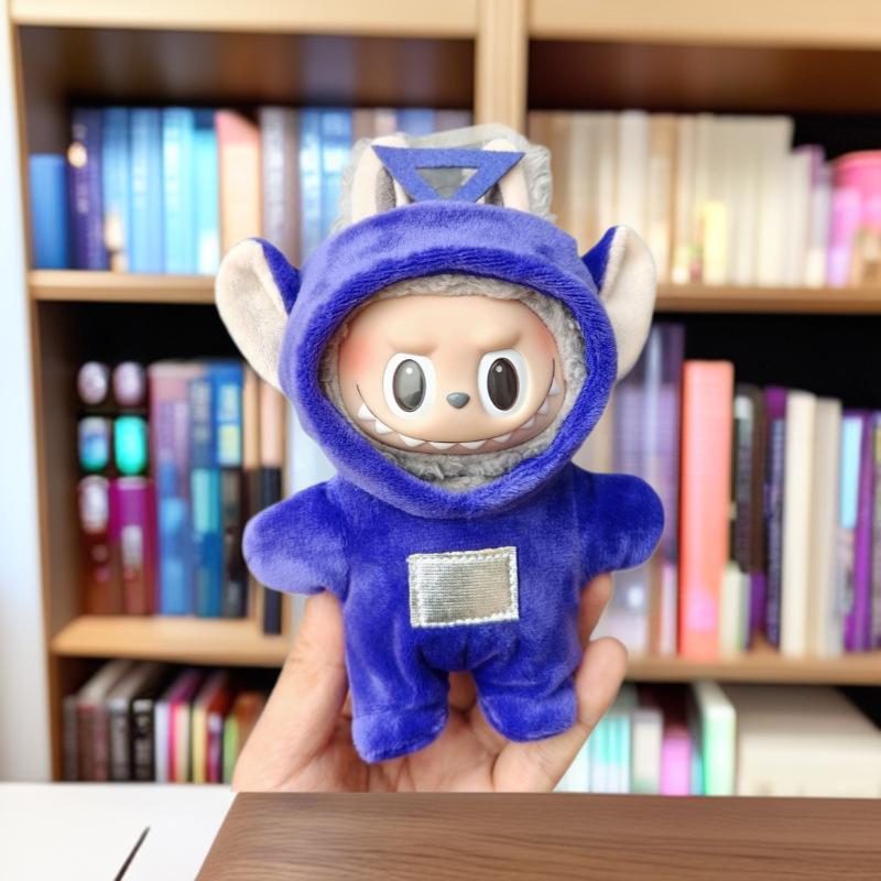 Gen 1 & 2 Labubu Keychain Pendant & Crossbody Bag In Teletubbies Outfit.