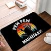 Printable Bedroom Entrance Mat Balcony Rug Door Mat Pet Animal Rug Funny Cartoon Dog Portrait Door Mat