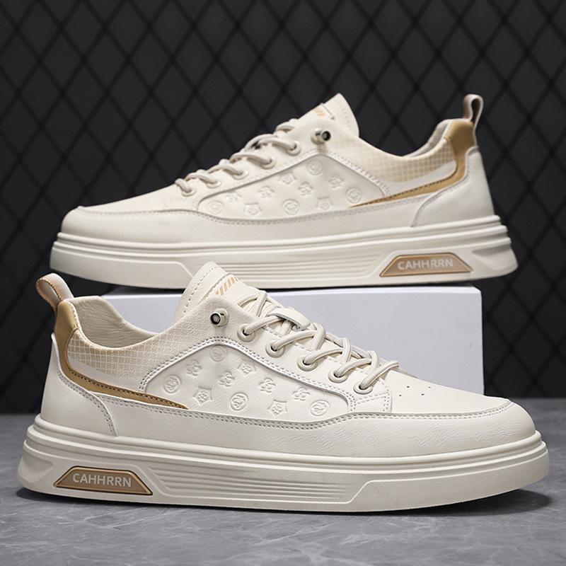 Мужская обувь 2025 года, новая весенняя повседневная обувь для сноуборда, дышащие белые туфли на плоской подошве, мужская модная универсальная спортивная обувь на мягкой подошве