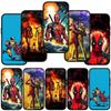 Phone Case for Samsung Galaxy S24 S23 iPhone 15 14 Xiaomi Redmi Note 13 12 11 8 10 9 Pro Max X XR OPPO A15 Huawei Wolverine Cartoon Deadpool Cover
