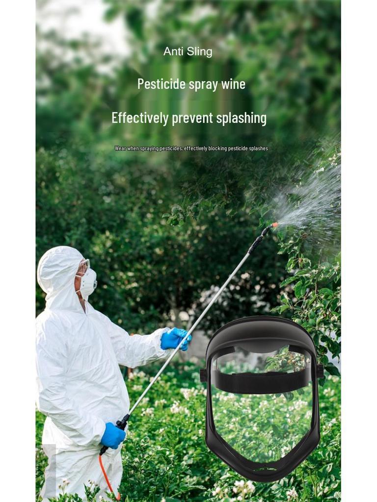 Защитный лицевой щиток высокой четкости с защитой от запотевания для сварки и шлифовки