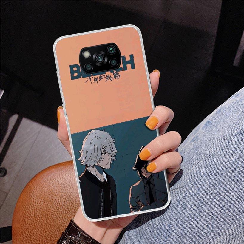 Чехол для телефона Bleach Kisuke Urahara для Xiaomi Poco X5 X6 X7 Pro X4 Gt F7 Ultra M8 M7 Redmi 15C 15 13C 13 12C 12 Уникальный чехол Coque
