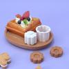 New Chocolate Sandwich Cookies Flowers Cookie Cutter Biscuit Mould Pressable Fondant Stamp New Year Cake Decor Baking Supplies
