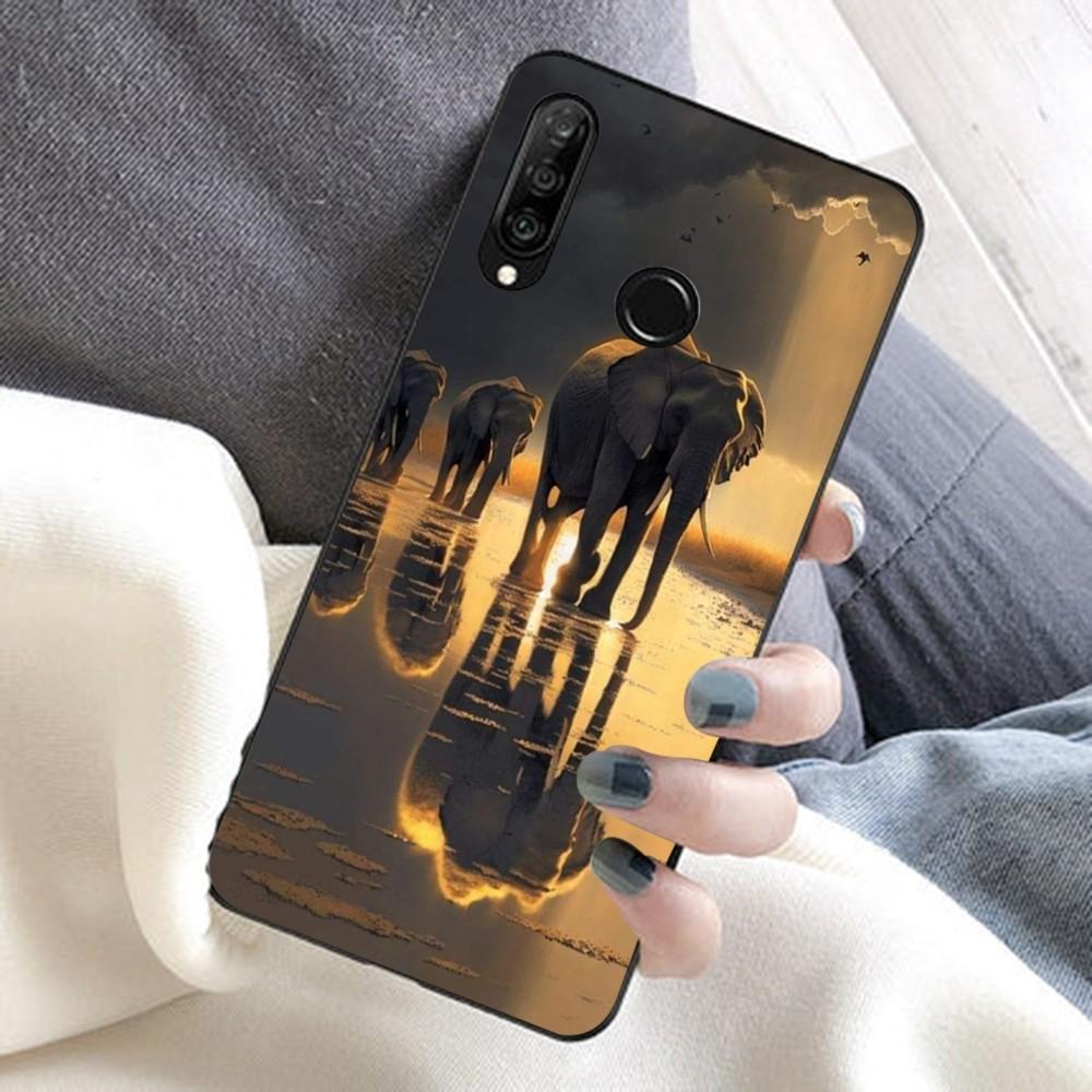 Чехол для телефона Elephant для Huawei Honor 10 lite 9 20 7A 9X 30 50 60 70 pro plus, мягкий силиконовый чехол
