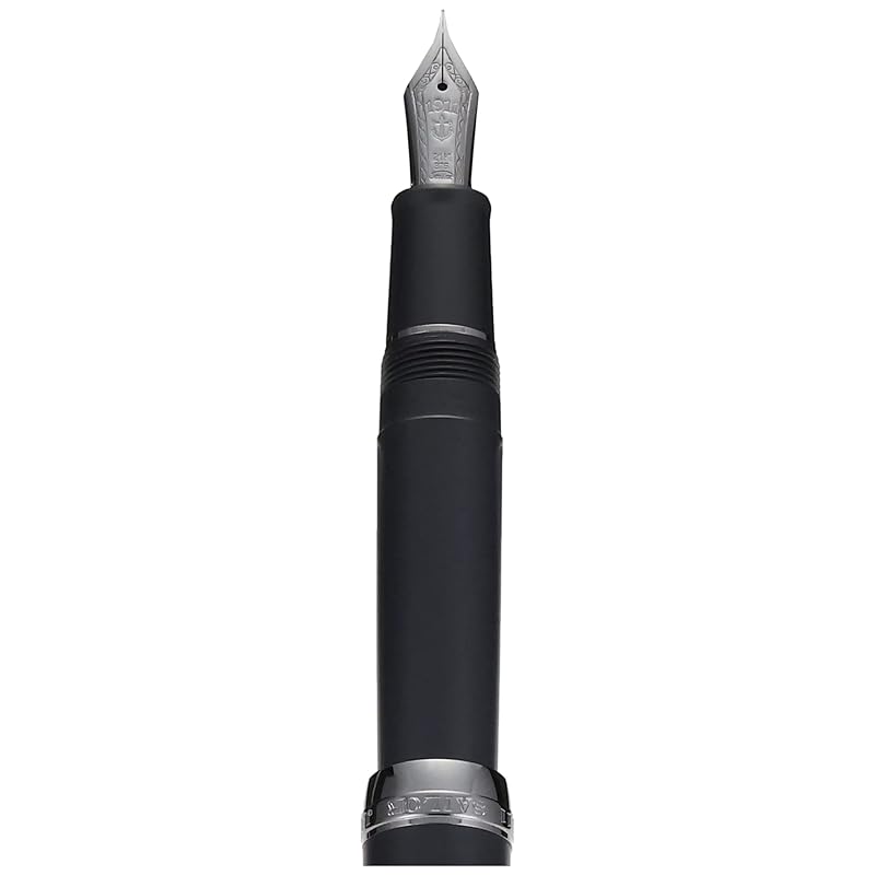 Перьевая ручка Sailor Professional Gear Imperial Black, тонкий стержень 11-3028-220