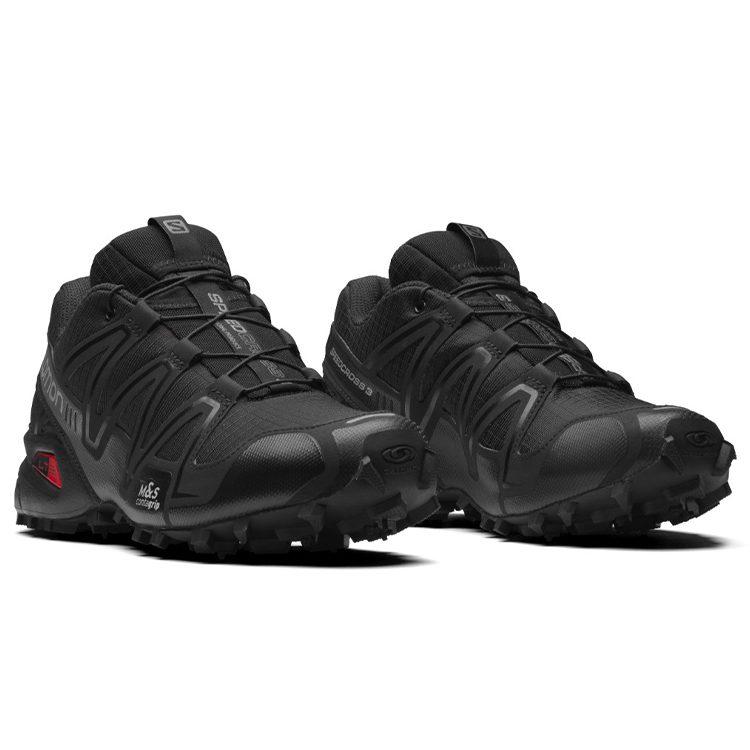 SALOMON Speedcross 3 Спортивные кроссовки для улицы Низкие Беговые кроссовки Унисекс Черный L41085500