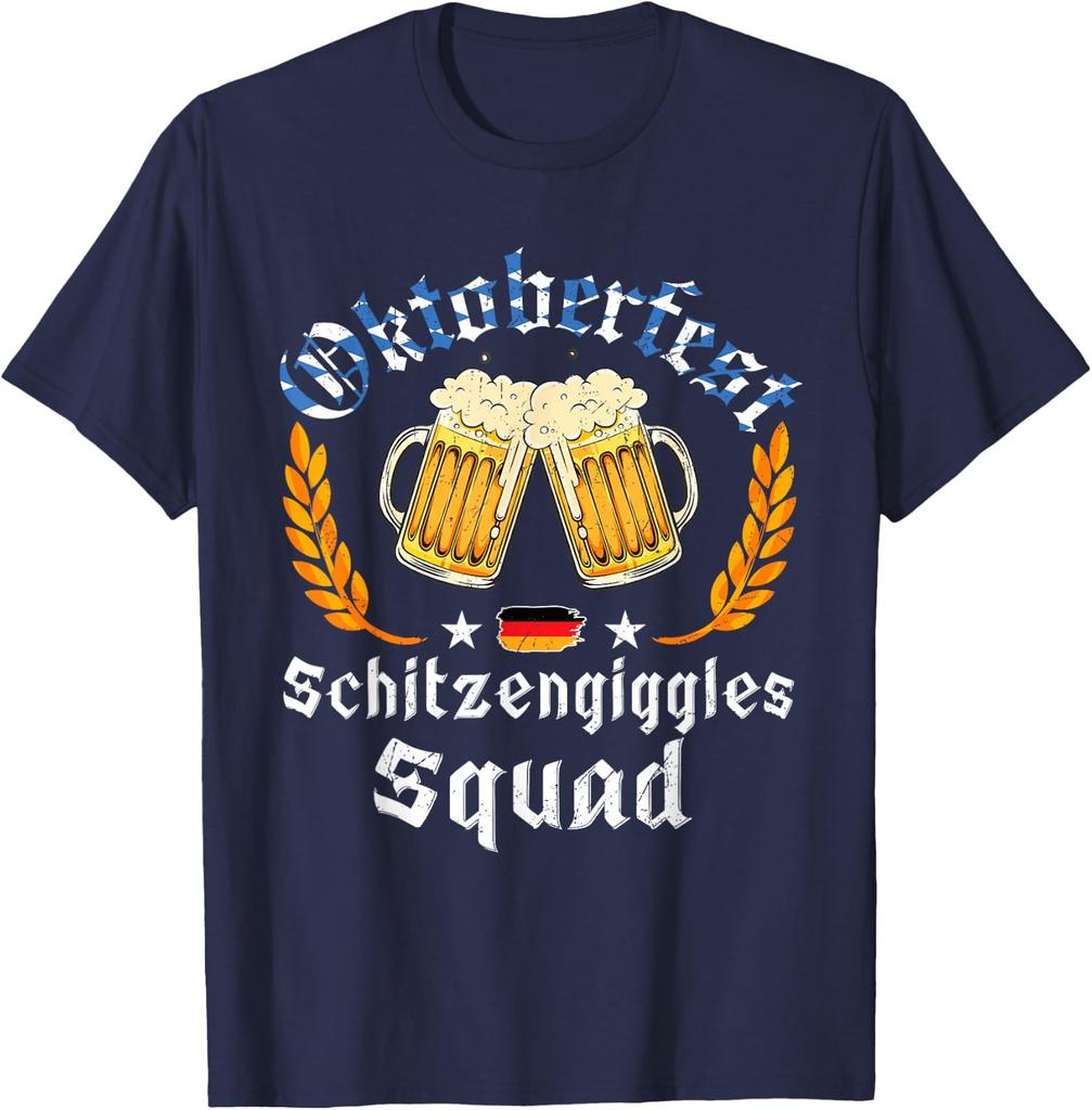 Oktoberfest Squad Shirt Bavarian Beer Festival Munich Graphic Tee