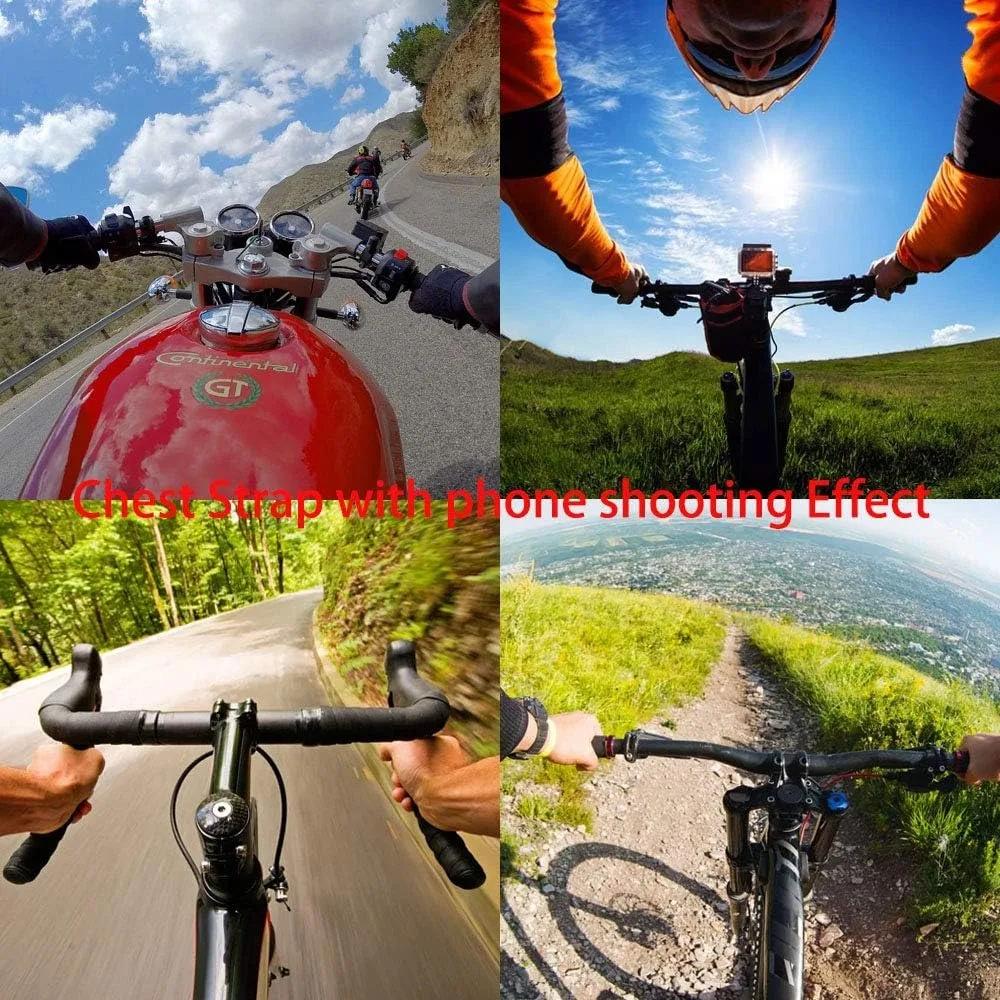 Smartphone Chest Mount Universal Holder Compatible with iPhone and Samsung Phone Mount for Filming or Photos