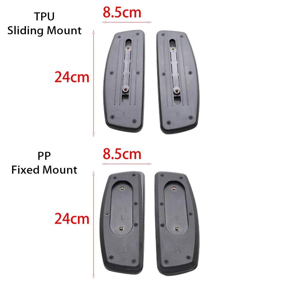 2Pcs/1Pair Easy Installation Office Chair Arm Pads with Mounting Hole Desk Chair Armrest